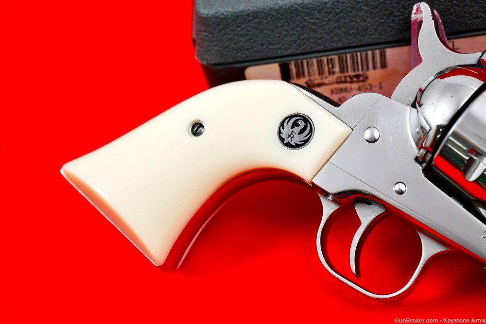 Scarce & Desired Ruger Vaquero 3 3/4" .45 Colt Polished Stainless-img-9