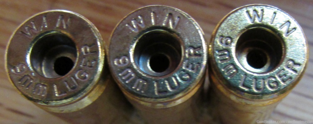 9MM BRASS 1000 WINCHESTER FULLY PROCESSED 7 CENTS EACH  BUY NOW LOW SHIP-img-1