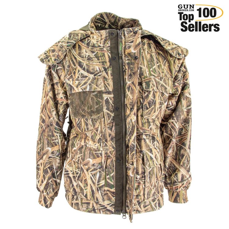 RIVERS WEST Outlaw Jacket, Color: Mossy Oak Shadowgrass Blade, Size: M-img-0
