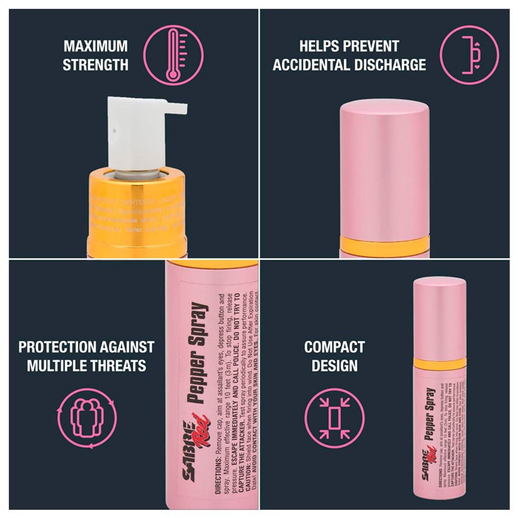 SABRE Lipstick Pink Pepper Spray (LS-22-US)-img-3