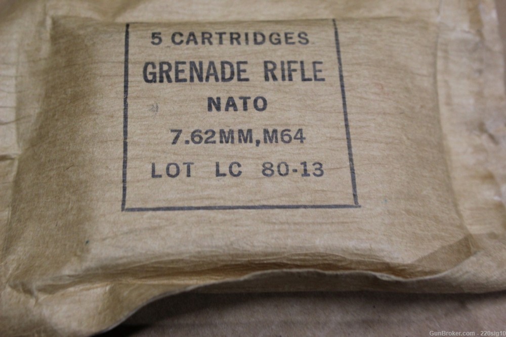 7.62 Nato Grenade Launching Blanks 2 Packs Of 5 M76 M14 Grenade Launcher-img-2