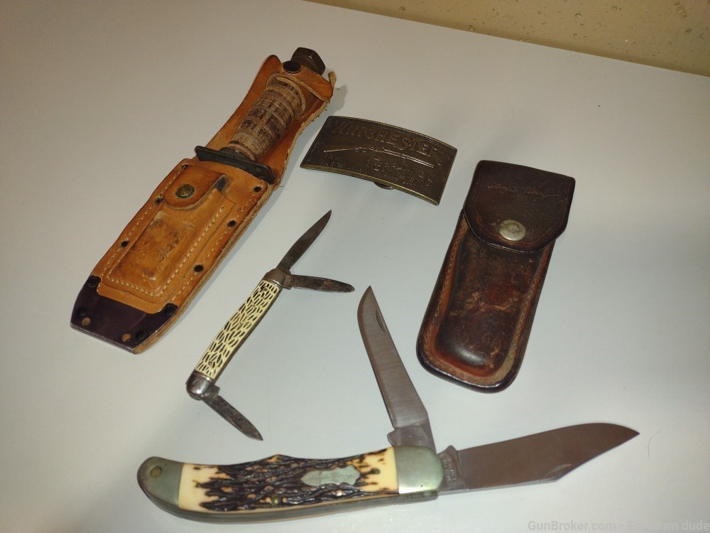  knifes fixed folding  John wick Colt Winchester Gerber Buck -img-5