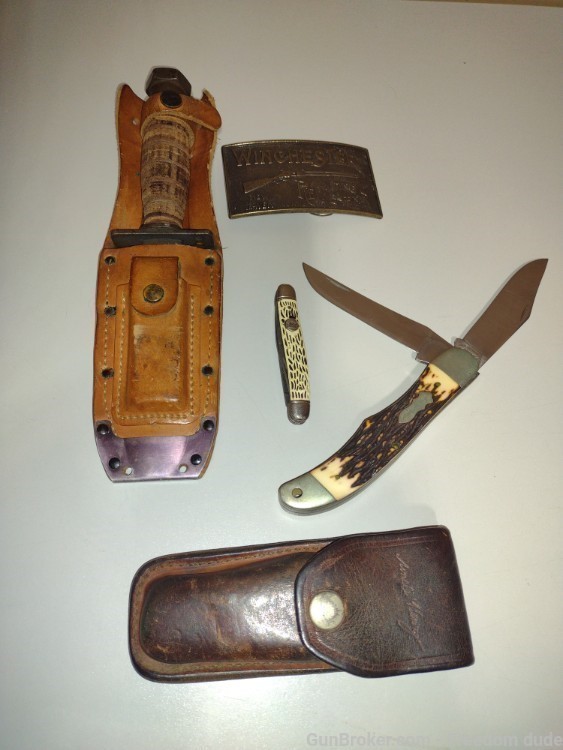  knifes fixed folding  John wick Colt Winchester Gerber Buck -img-7
