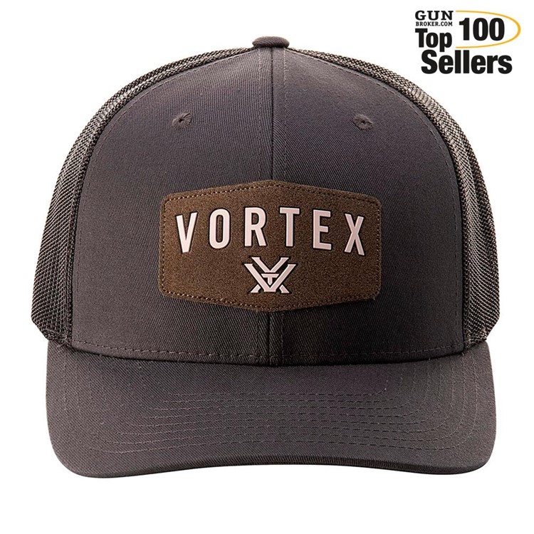 VORTEX Men's Red Alert Charcoal Cap (221-17-CHR)-img-0