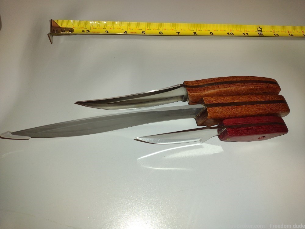 Handmade knives fixed blade John Wick Colt Winchester Gerber Buck -img-3