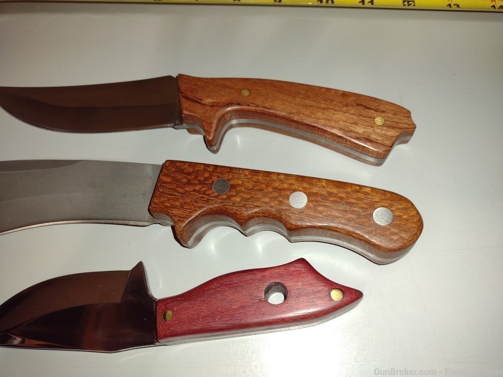 Handmade knives fixed blade John Wick Colt Winchester Gerber Buck -img-5