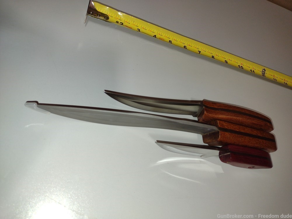 Handmade knives fixed blade John Wick Colt Winchester Gerber Buck -img-6