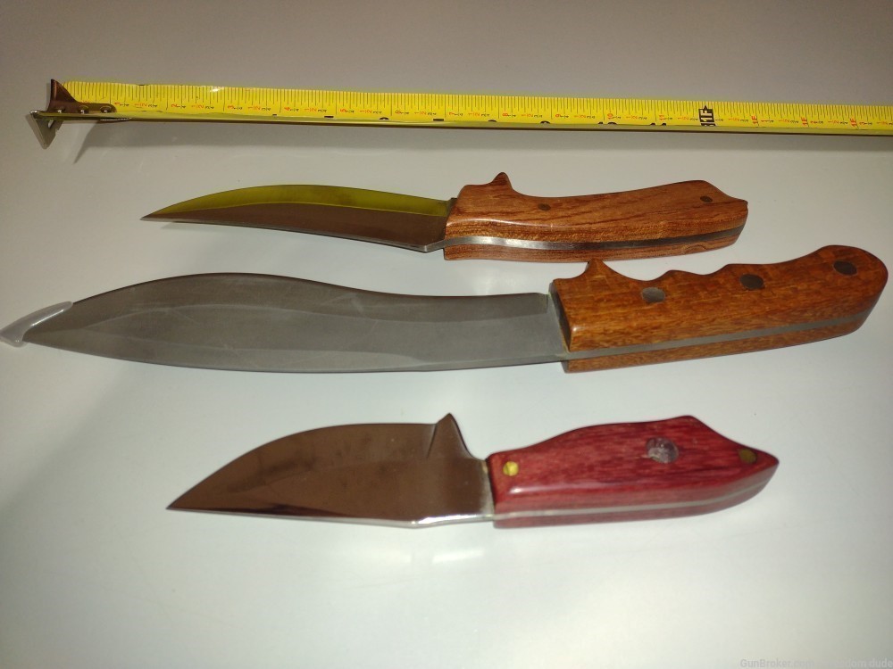 Handmade knives fixed blade John Wick Colt Winchester Gerber Buck -img-0