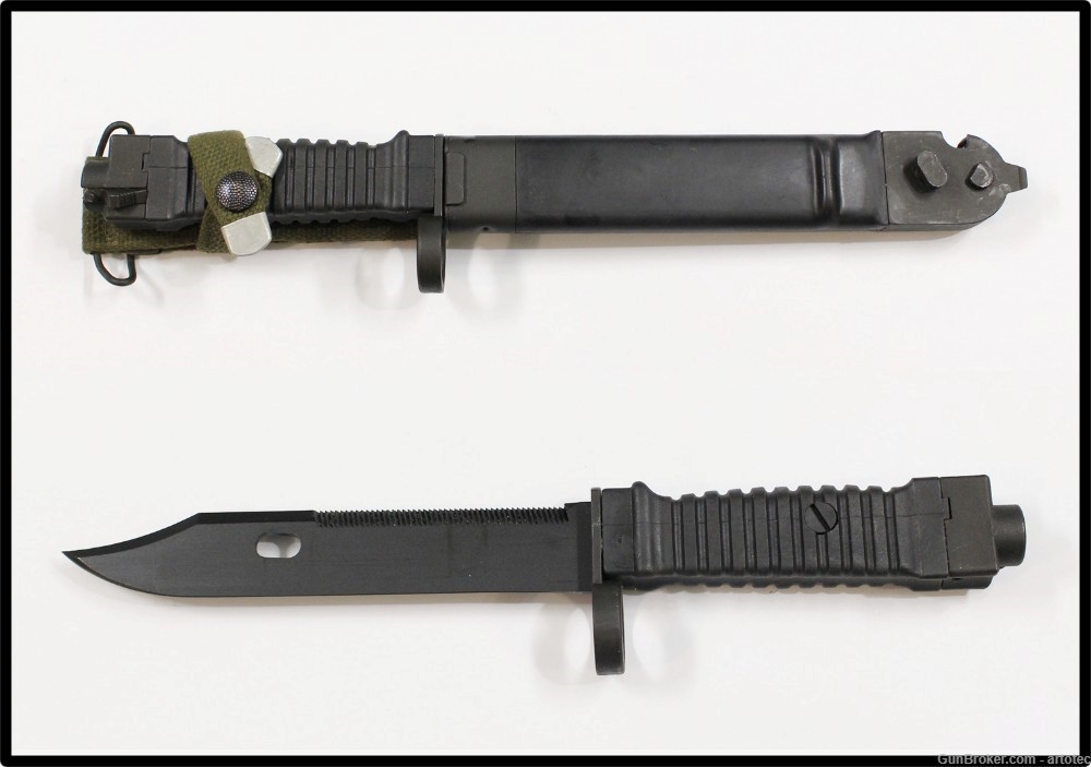 RARE WEST GERMAN GMS KCB-77 BAYONET wire cutter knife HK G3 vintage 1970-img-0
