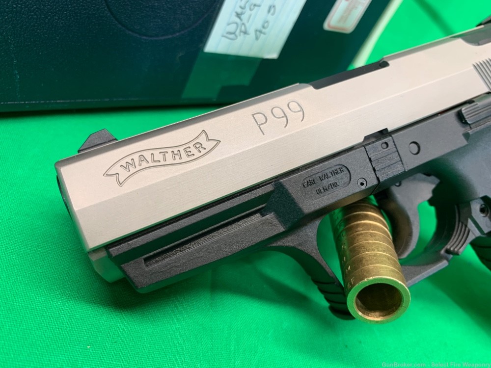 Walther P99 Gen 1 .40 S&W cal two tone LNIB in Box appears unfired-img-1