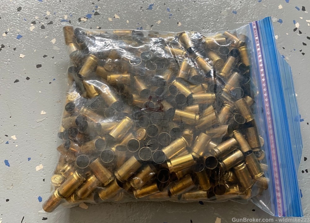 9mm Once Fired Brass For Reloading 400pcs-img-0