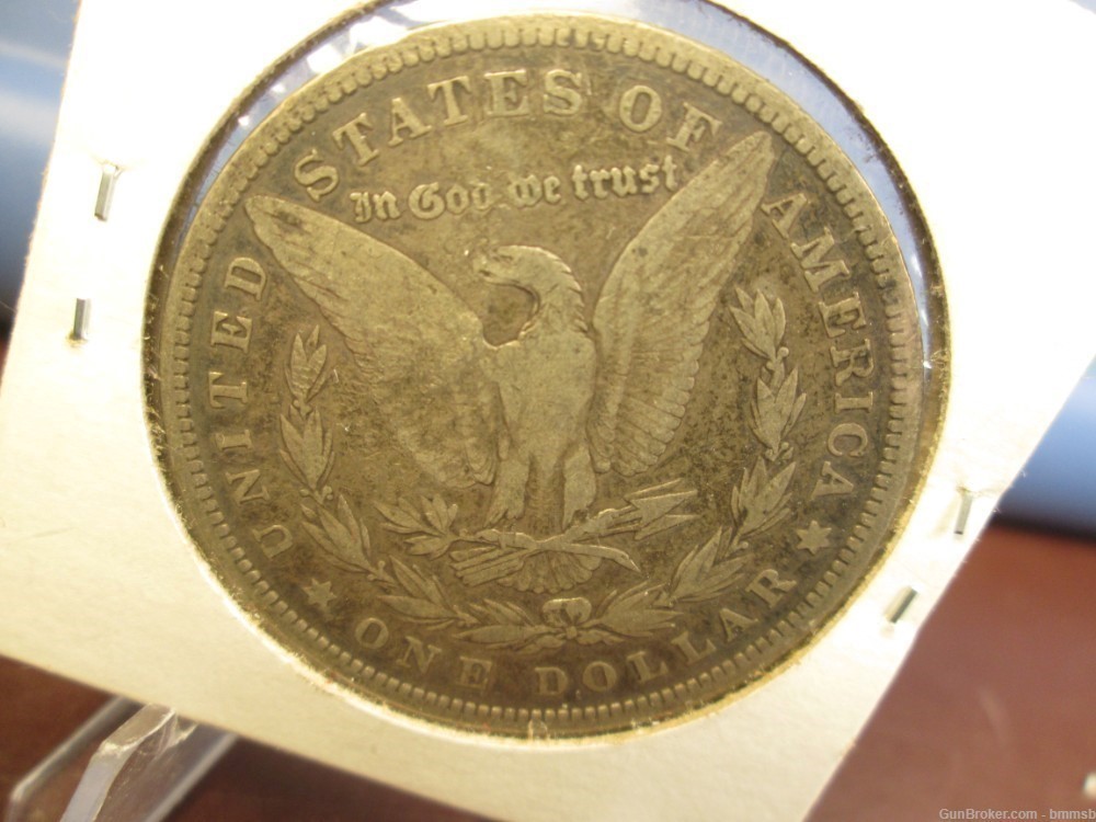 U.S. COUNTER-STAMPED 1879 MORGAN Silver Dollar, R.HAXTON-img-4