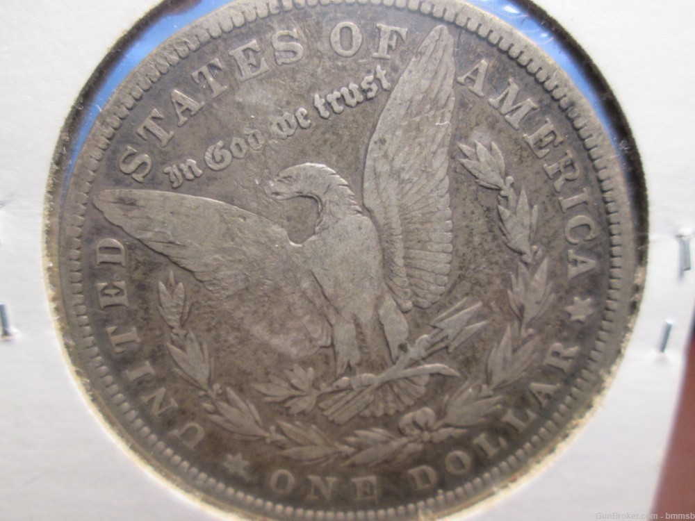 U.S. COUNTER-STAMPED 1879 MORGAN Silver Dollar, R.HAXTON-img-8