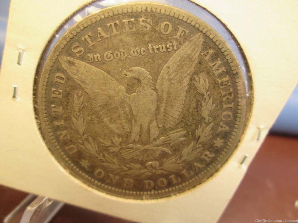 U.S. COUNTER-STAMPED 1879 MORGAN Silver Dollar, R.HAXTON-img-5