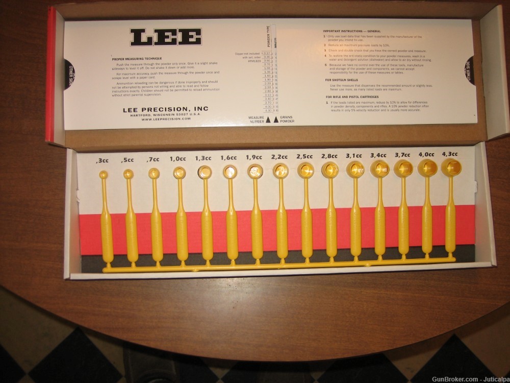 LEE Powder Measure Kit-img-1