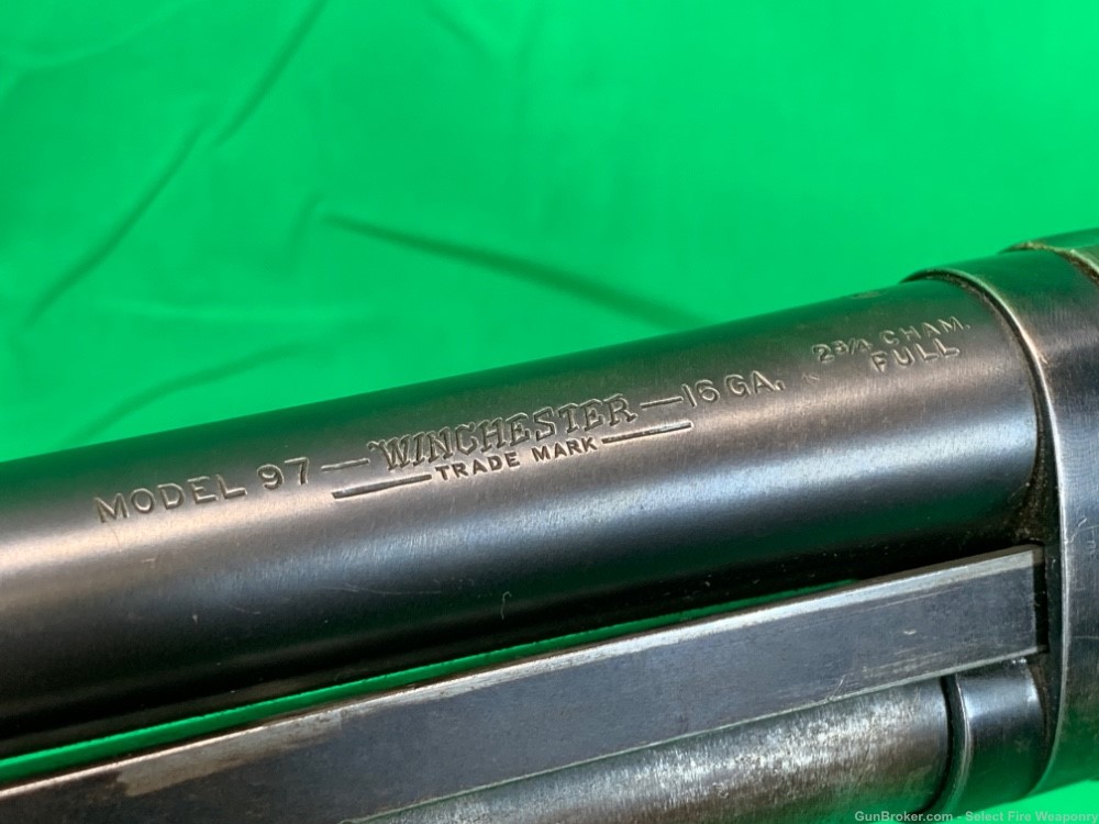 Winchester 1897 97 16 gauge 28” barrel -img-15