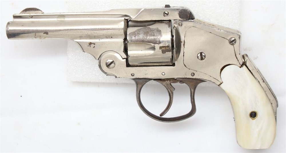 Spanish Euskaro Break Top Revolver .38 S&W Safety Hammerless Copy-img-0