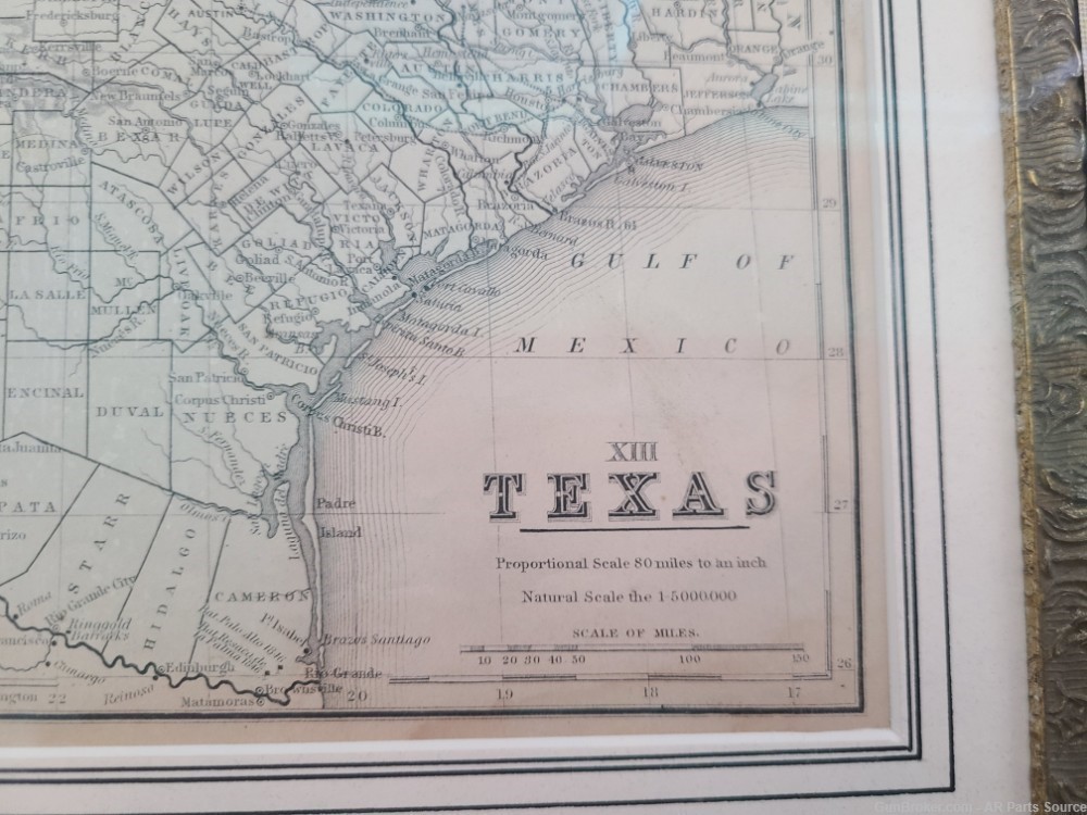1869 map of Texas showing Indian Territory - ORIGINAL-img-2