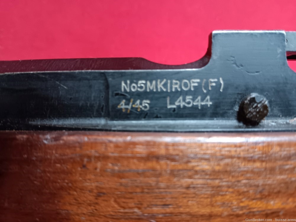 .303 NO. 5 MK I ("JUNGLE CARBINE") no import marks ww2 WWII no5mk1 rof (F) -img-21