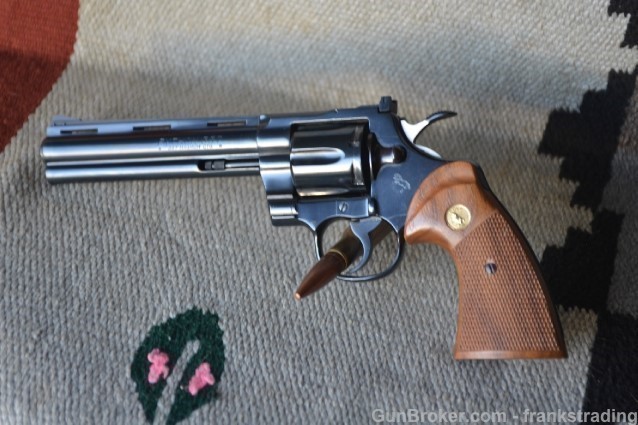 As NEW Colt Python 357 Mag 6 inch all Orig Super Cond 1980-img-8