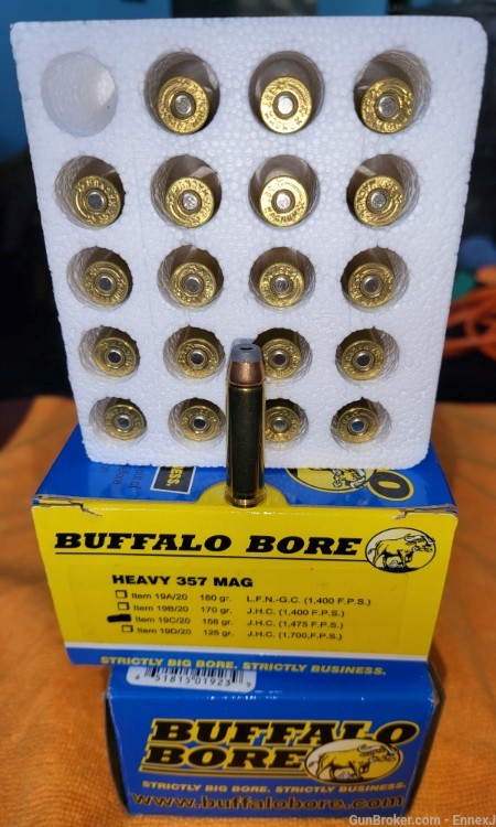 Buffalo Bore .357 Magnum 158gr JHC-img-0