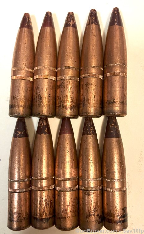50 - 50 BMG 630 gr. sealed base Tracer Bullets-img-0