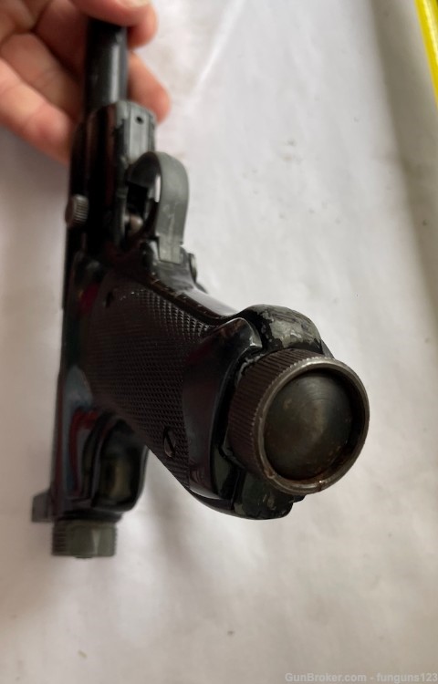 vintage c02 air Mk Crosman Mark 2 Target 177 pistol-img-6