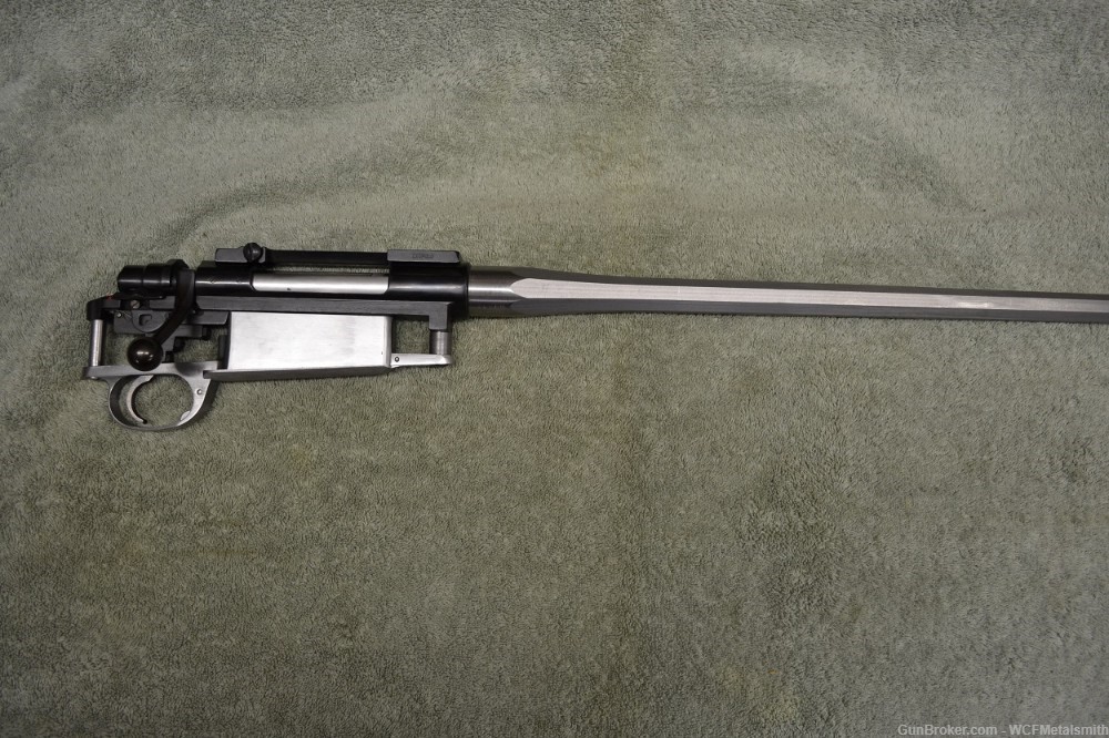 Husqvarna Improved Mauser barreled action with Octagon barrel-img-0