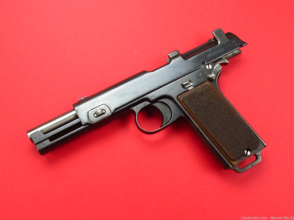 Desirable WWI 1918 Austro-Hungarian Steyr Hahn M1912 1912 9mm-img-62