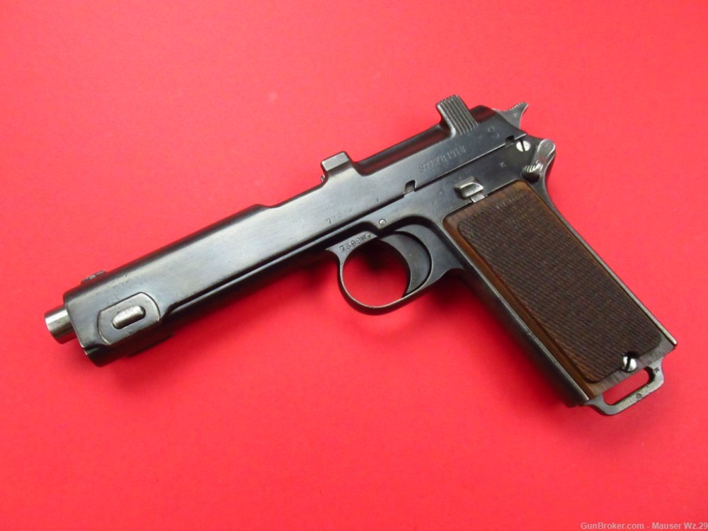 Desirable WWI 1918 Austro-Hungarian Steyr Hahn M1912 1912 9mm-img-0