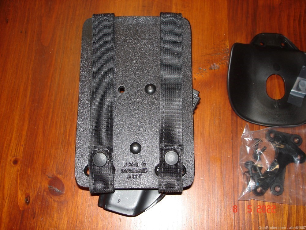 Safairland ALS holster system Glock 17,22 w/molle plate adapter 6004-5-img-1