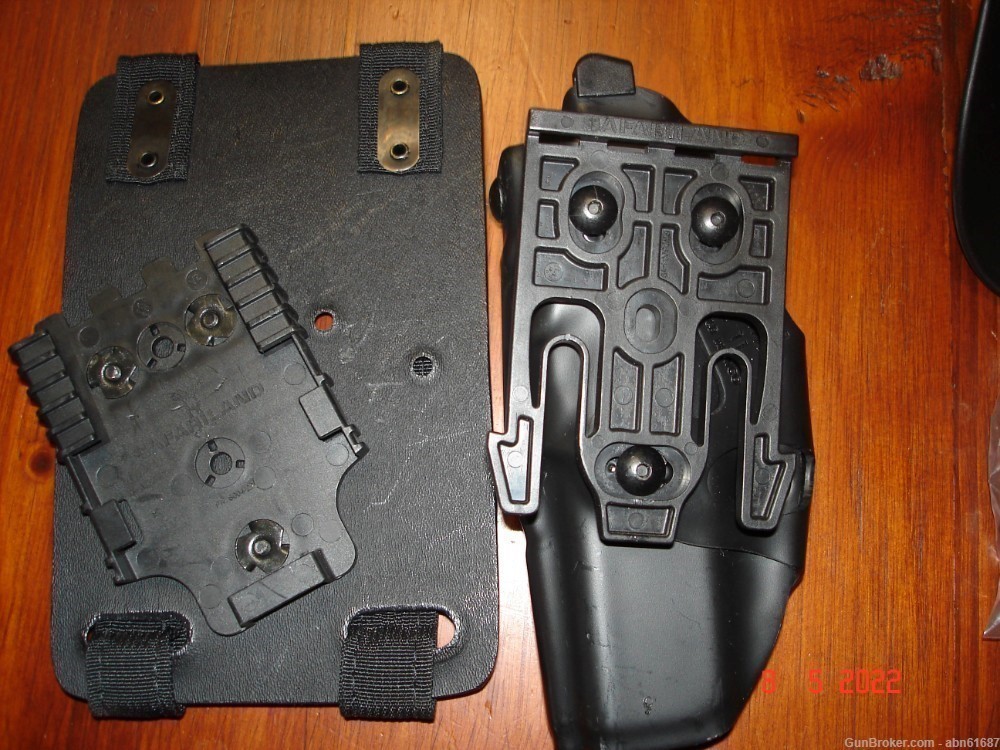 Safairland ALS holster system Glock 17,22 w/molle plate adapter 6004-5-img-4