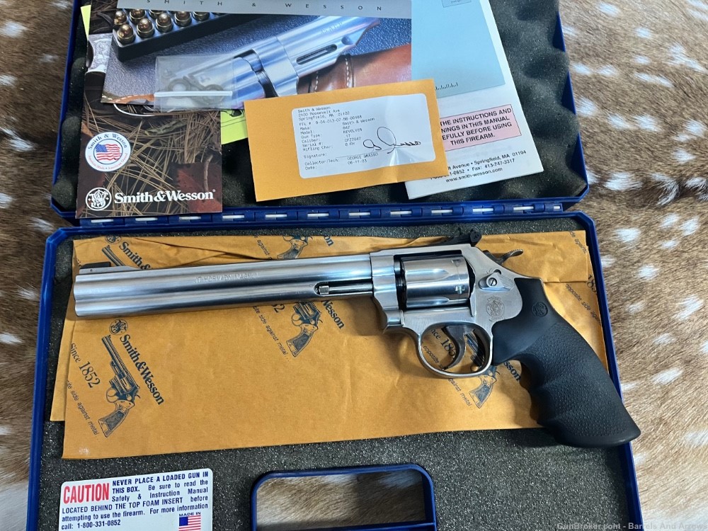 Smith And Wesson 647 17 HMR Revolver 8 3/8” Excellent condition In Box -img-6