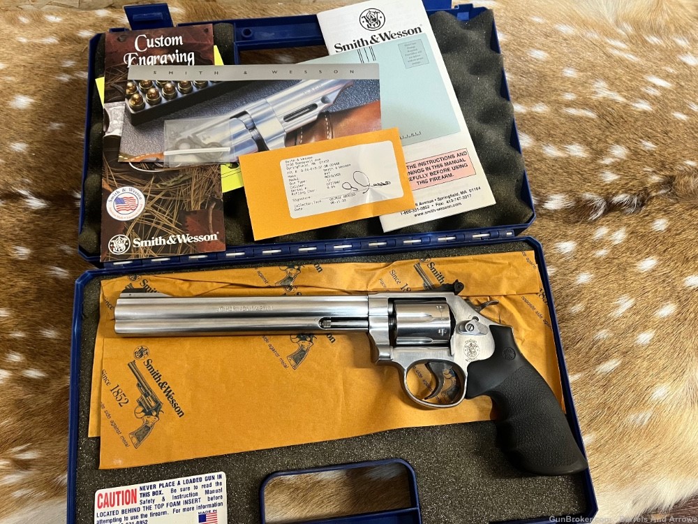 Smith And Wesson 647 17 HMR Revolver 8 3/8” Excellent condition In Box -img-0