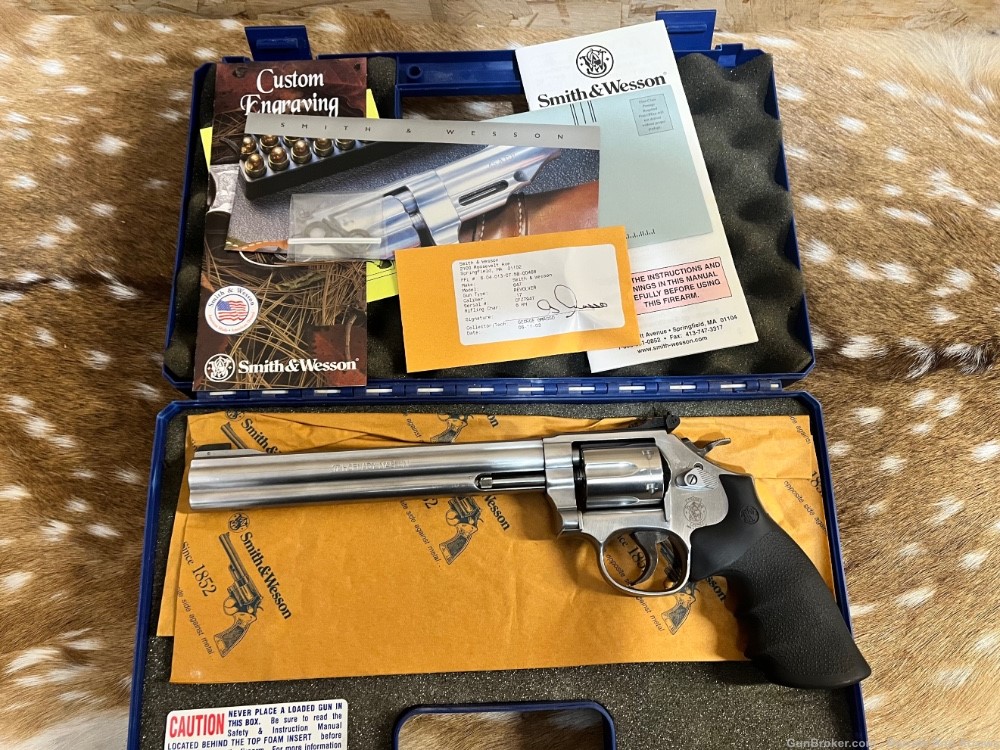 Smith And Wesson 647 17 HMR Revolver 8 3/8” Excellent condition In Box -img-7