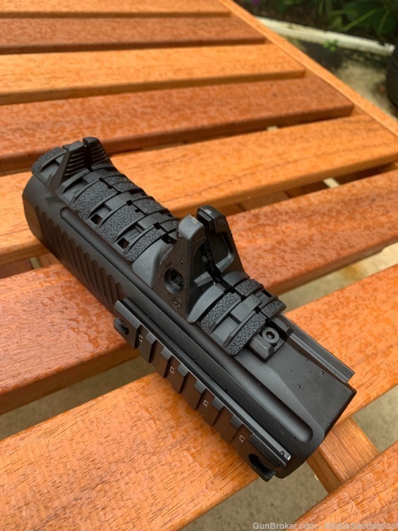 Aluminum BLUELINE PUMP Forend + Magpul HAND STOP  COVER Picatinny Rails -img-2