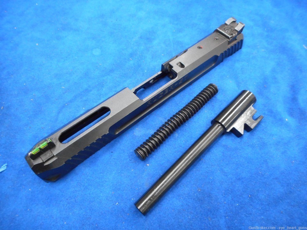 Ruger 57 complete slide assembly, barrel, recoil spring, sights, 5.7x28 -img-0