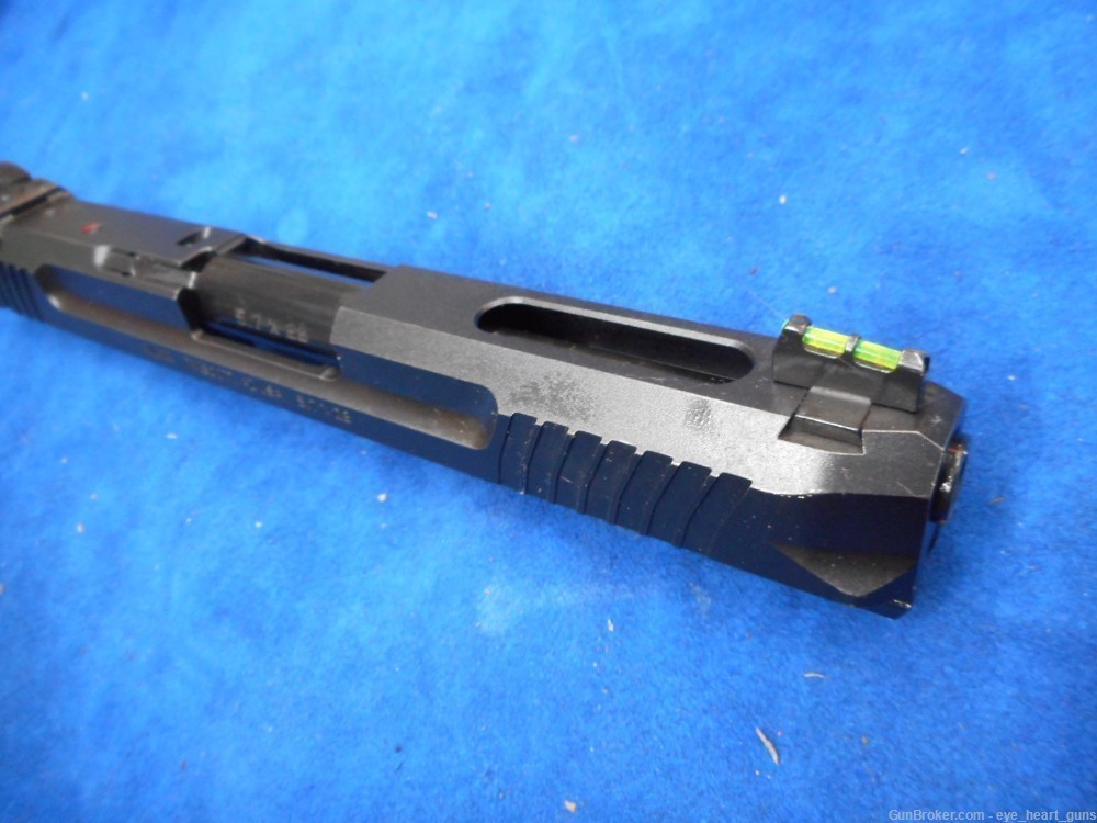 Ruger 57 complete slide assembly, barrel, recoil spring, sights, 5.7x28 -img-9