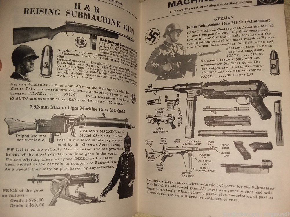 Service Armament catalog 1961 Centennial ed. Mint original-img-2
