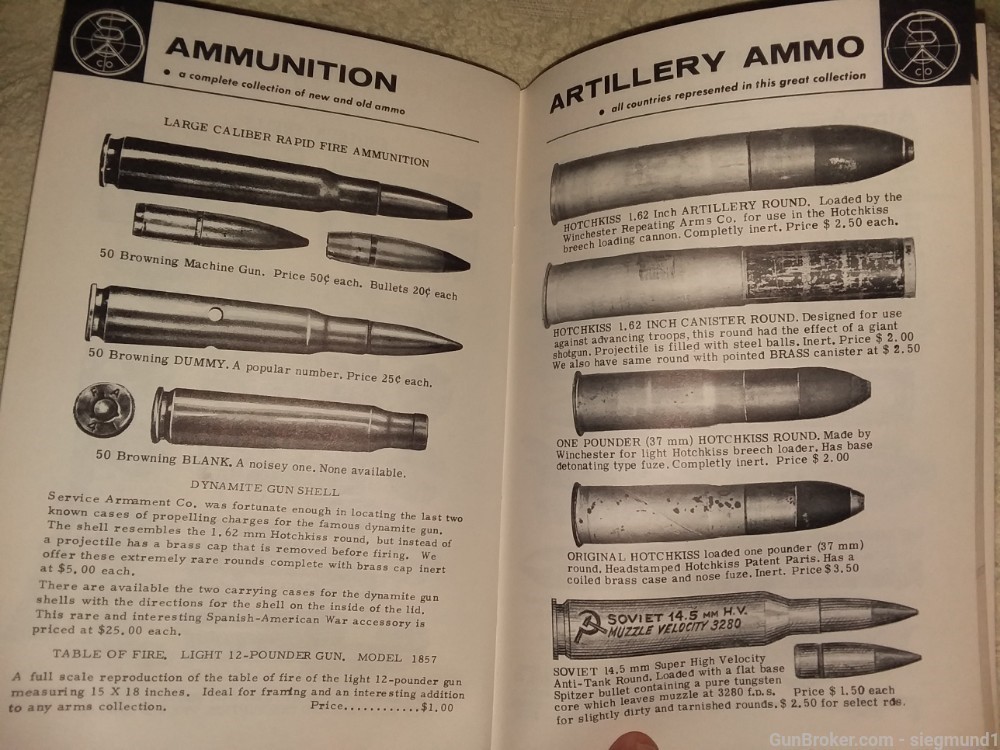 Service Armament catalog 1961 Centennial ed. Mint original-img-4