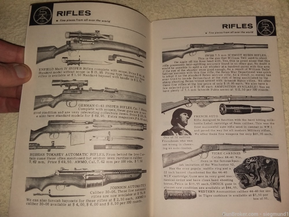 Service Armament catalog 1961 Centennial ed. Mint original-img-5