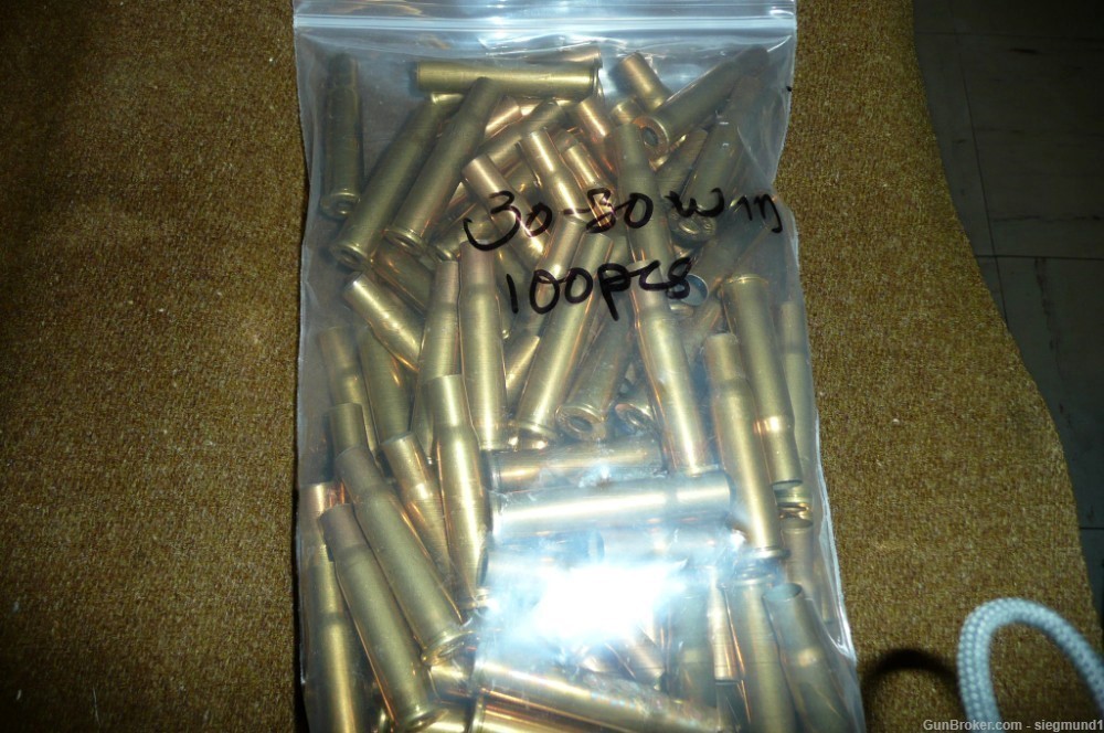 .30-30 Winchester once fired deprimed brass lot, 182pcs-img-1