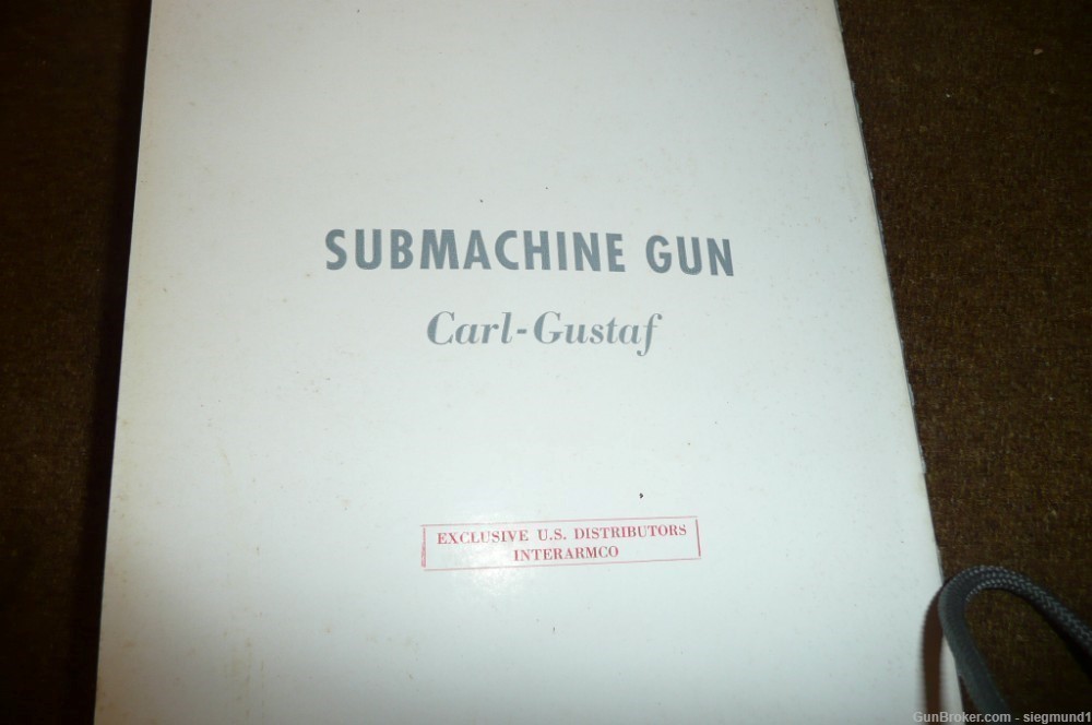  Karl Gustof manual for  M45B ( aka Swedish K), Original English language-img-2