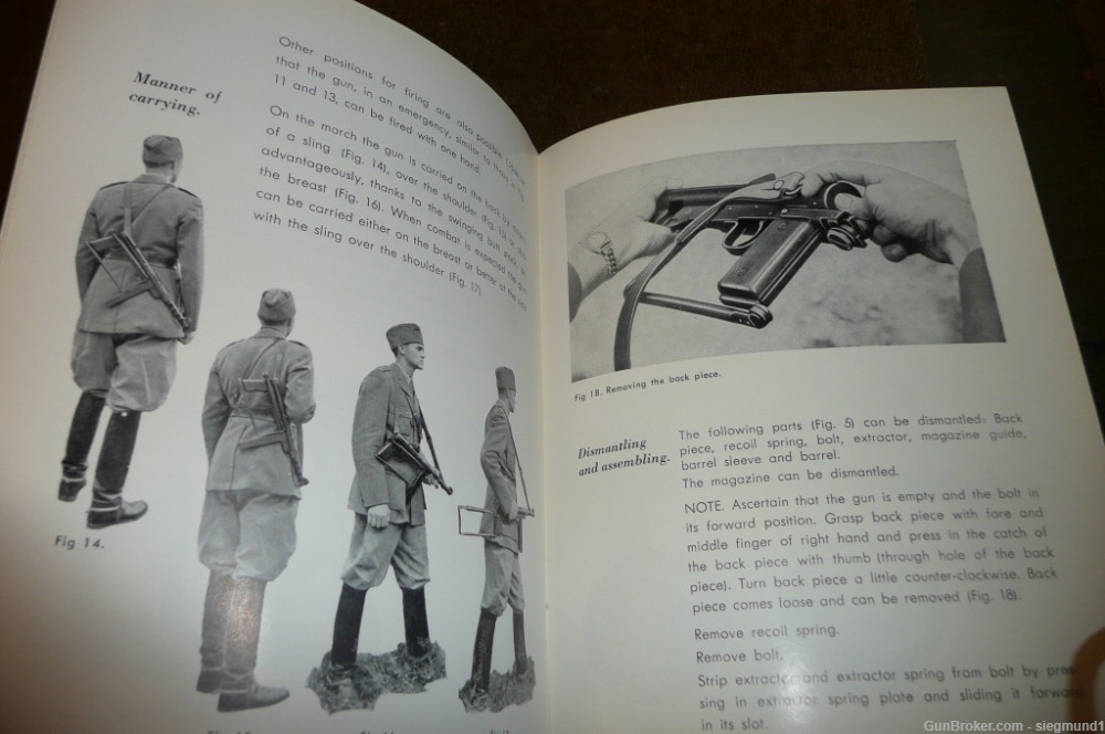  Karl Gustof manual for  M45B ( aka Swedish K), Original English language-img-3