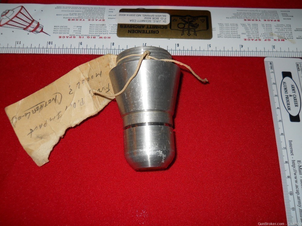 DUTCH EXPERIMENTAL ROCKET FUZE  EARLY FROM Col. Jarrett COLLECTION-img-4