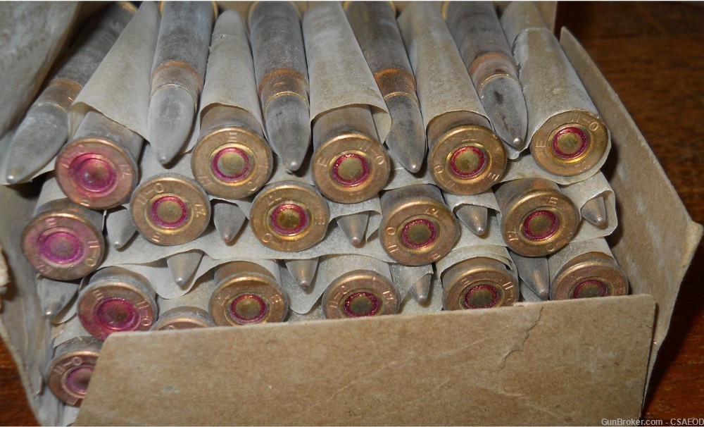JAPANESE NAVY VIRGIN AMMO FROM PEARL HARBOR , 303 ,7.7X56r + REFERENCE-img-9