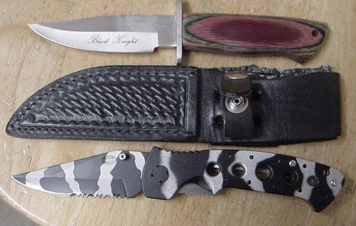 Small Hunting Knife & Pocket Knife-img-0