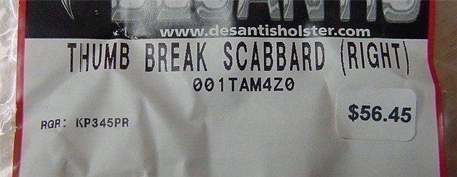 Desantis Thumb Break Scabbard Ruger KB345*-img-1