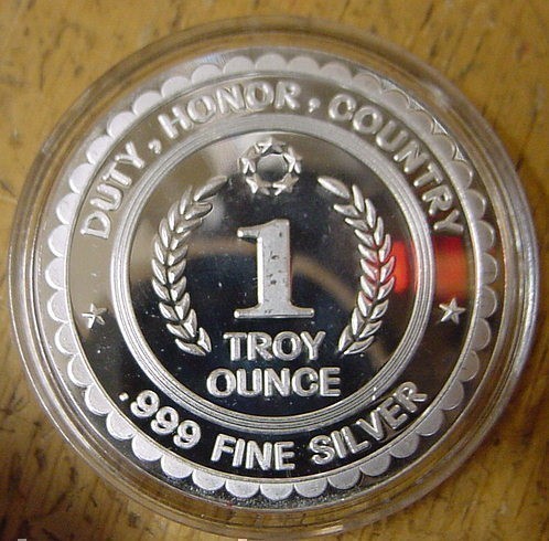 USMC Semper Fidelis Silver 1oz Coin-img-1