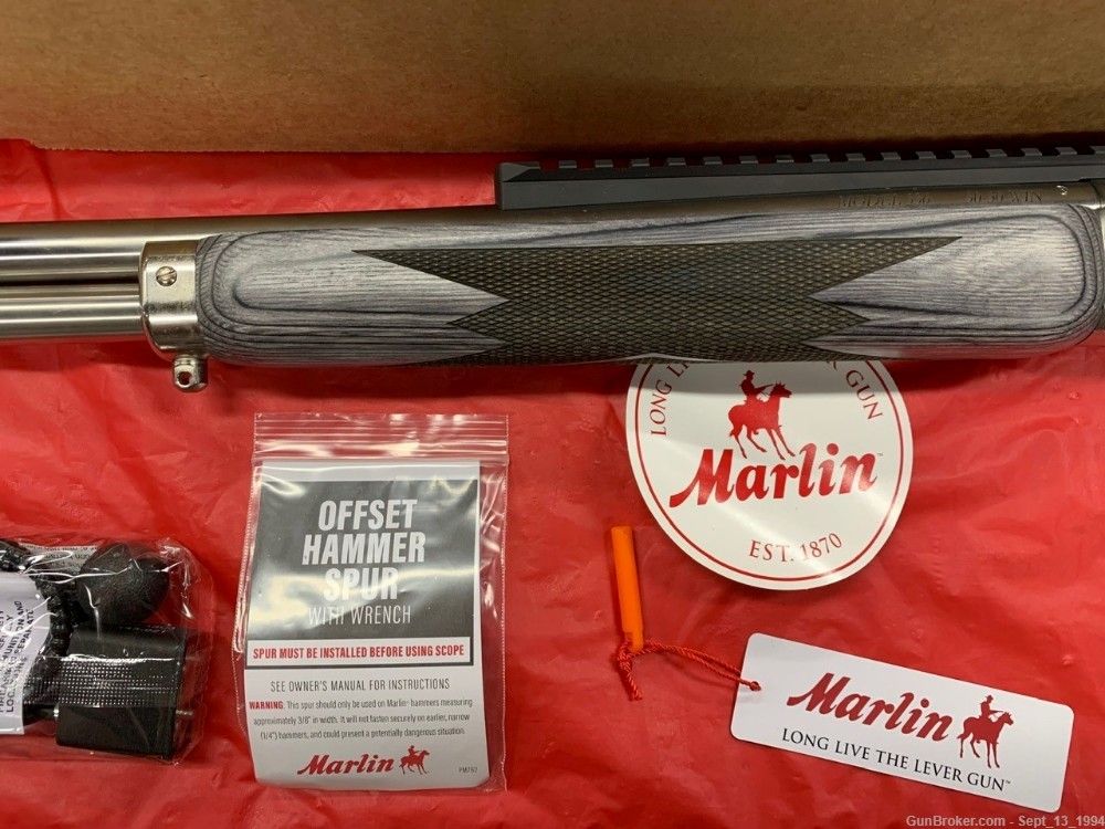 MARLIN (RUGER) 336 SBL STAINLESS 19.1" BBL .30-30 - IN BOX !-img-5